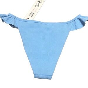 Brand new mink pink ruffled bikini bottoms